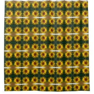 Cortina De Ducha Sunflower Sunshine
