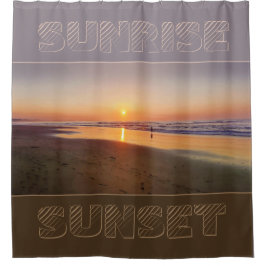 Cortina De Ducha Sunrise / Sunset