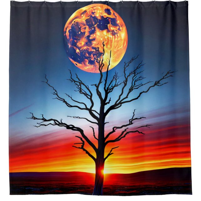 Cortina De Ducha Sunset (Anverso)