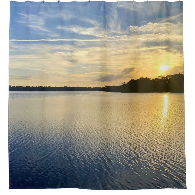Cortina De Ducha Sunset Over Wildcat Lake (Anverso)
