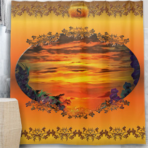 Cortina De Ducha Sunset Plaza Marina 2584
