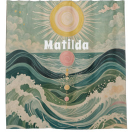 Cortina De Ducha Surge solar personalizado