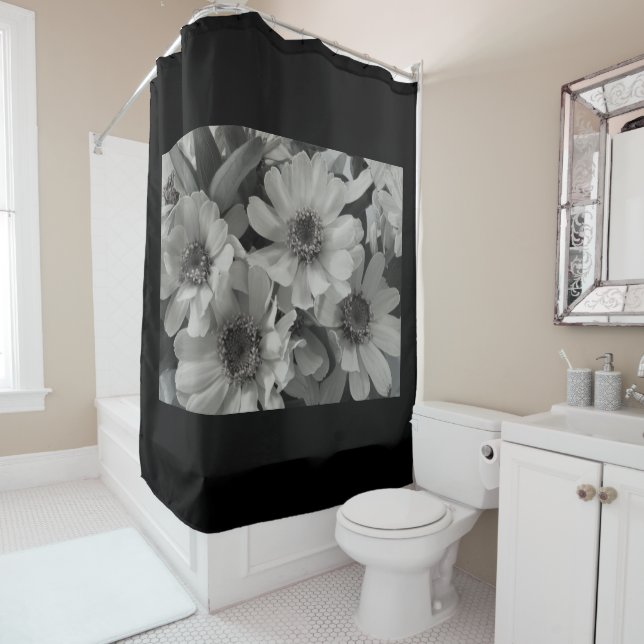 Cortina De Ducha Susan Flowers de ojos marrones (In situ)