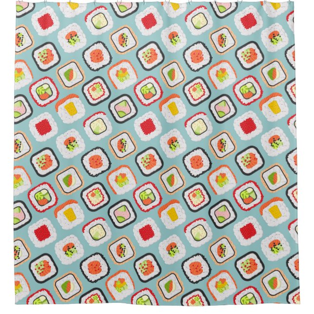 Cortina De Ducha Sushi (Anverso)