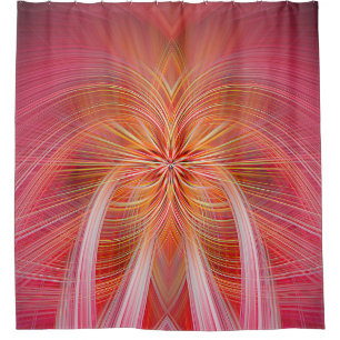 Cortina De Ducha Susurros rosados