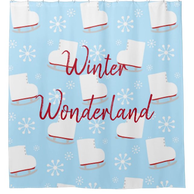 CORTINA DE DUCHA SUZANNE ELIZABETH NAVIDADES COLLECTION SHOWCURT (Anverso)