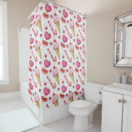 Cortina De Ducha Sweet seamless pattern