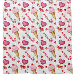 Cortina De Ducha Sweet seamless pattern