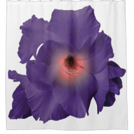 Cortina de ducha Sword Lily Indigo Rosa