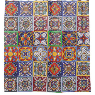 Cortina de ducha Talavera Design-1