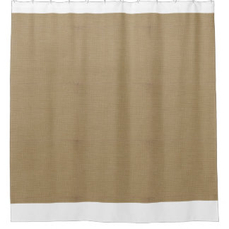 Cortina De Ducha Tan linen Texture