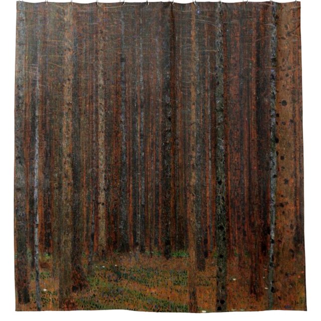 Cortina De Ducha Tannenwald Gustav Klimt (Anverso)