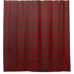 Cortina De Ducha Tartán escocés clásico de Stewart del clan