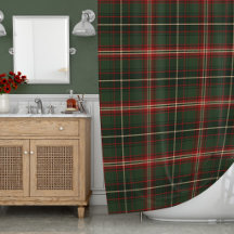 Tartan verde clásico navideño tradicional