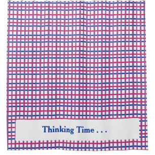 Cortina De Ducha Tattersall de color bisexual subestimado