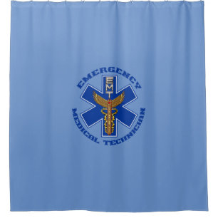 Cortina De Ducha Técnico médico de emergencia