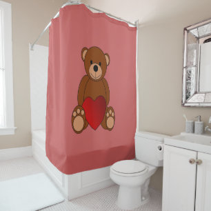 Cortina De Ducha Teddy Love