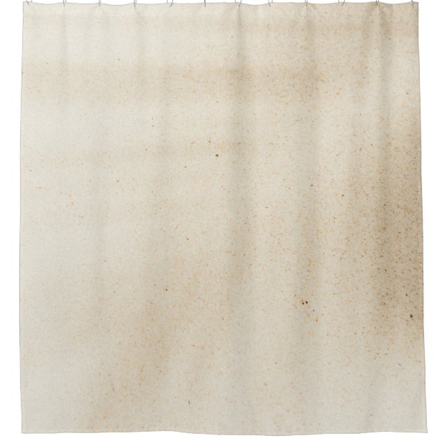 Cortina De Ducha Tejido blanco con sombra negra (Anverso)