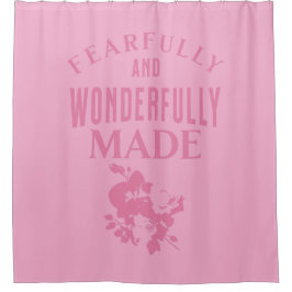 Cortina De Ducha "Temerosamente y maravillosamente hecho." Cristian