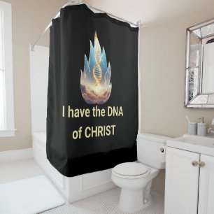 Cortina De Ducha Tengo el ADN de CRISTO