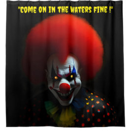 Cortina De Ducha Terriblemente gracioso payaso Personalizado de bro