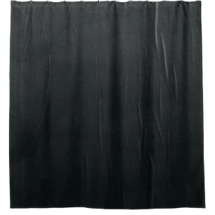 Cortina De Ducha Textiles negros con alambre recubierto de blanco