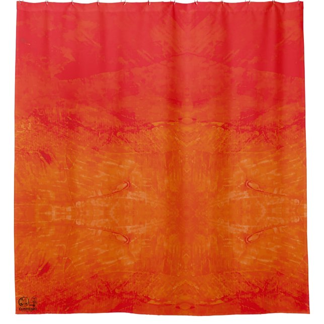 Cortina De Ducha Textura #14 de la obra Fantasía y realidad (Anverso)