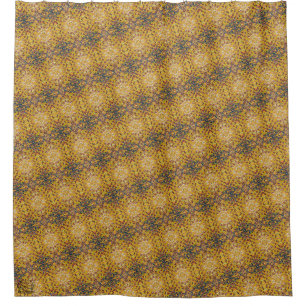 Cortina De Ducha Textura #1 de la obra Piña. SERIE