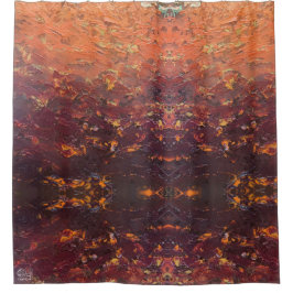 Cortina De Ducha Textura #3 de la obra La puesta del sol
