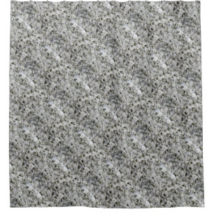 Cortina De Ducha Textura blanca del granito de la geología