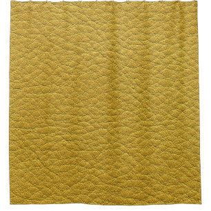 Cortina De Ducha Textura de cuero amarillo Seamless Closeup