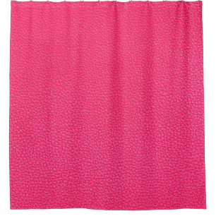 Cortina De Ducha Textura de cuero rosa