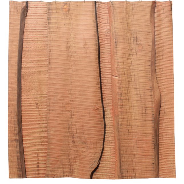 Cortina De Ducha Textura de madera (Anverso)