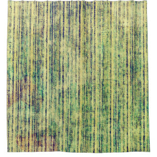 Cortina De Ducha Textura gruesa de mayor edad. Con diferentes patro