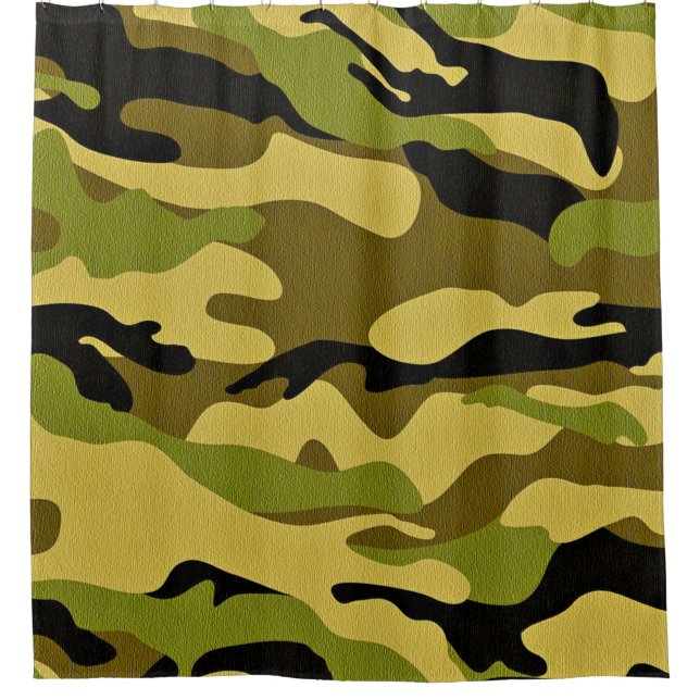 Cortina De Ducha Texture camouflage soldier surface (Anverso)