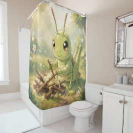 Cortina De Ducha The Grasshopper and the Nectar Artwork
