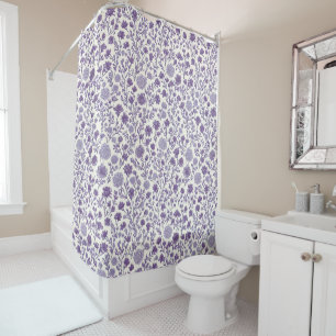 Cortina De Ducha The Home Studio Flor de Lavanda