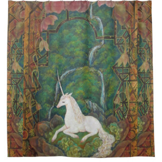 Cortina De Ducha The Unicorn's Secret Garden