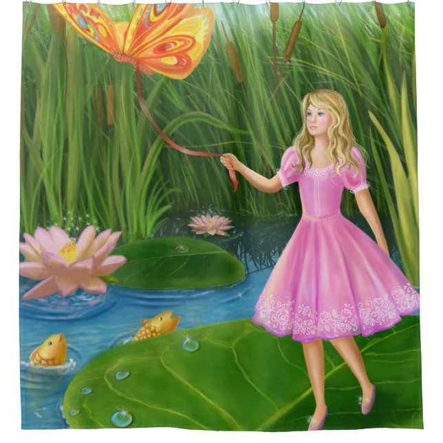 Cortina De Ducha Thumbelina (Anverso)