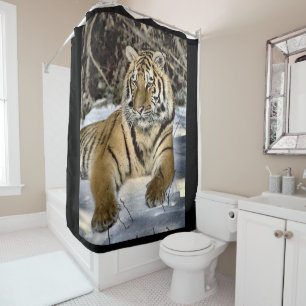 Cortina De Ducha Tiger Lovers