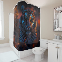 Cortina de ducha Tigre 50x50 001