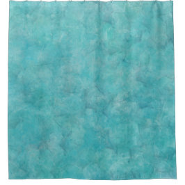 Cortina De Ducha Tinte acuarela azul aqua tranquilo