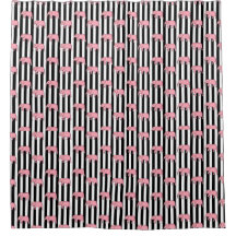 Tiras de patrón de elefantes rosados modernos