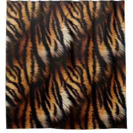Cortina De Ducha Tiras de tigre