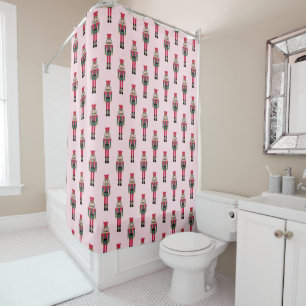Cortina De Ducha Toalla de baño para Navidades de ballet de pepino