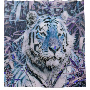 Cortina De Ducha Tony Tiger azul