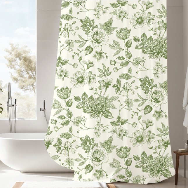 Cortina De Ducha Toque de Elegance Garden Toile (Subido por el creador)
