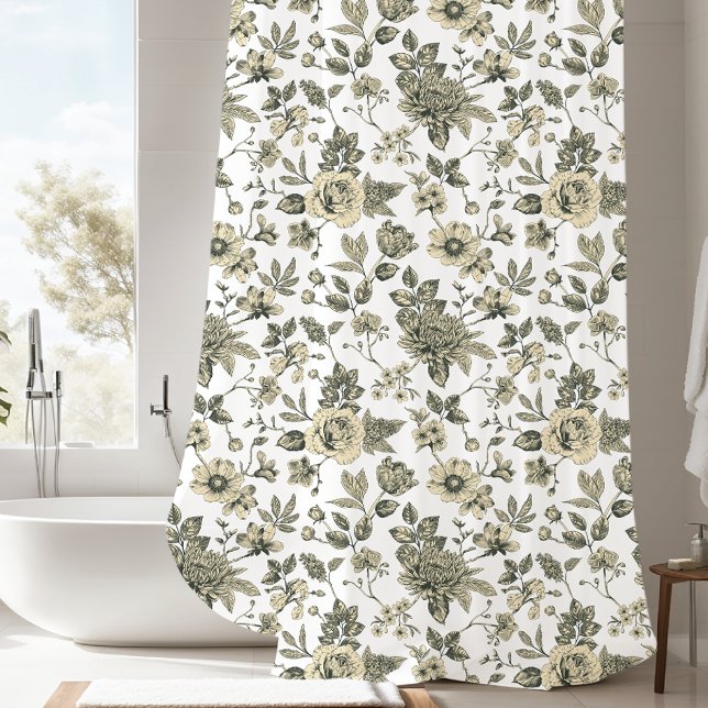 Cortina De Ducha Toque de Elegance Garden Toile (Subido por el creador)