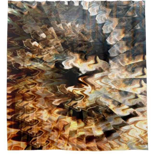 Cortina De Ducha Tormenta loca......... (Anverso)