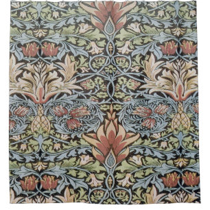 Cortina De Ducha Trabajo hermoso de William Morris, arte Nouveau,